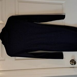 Blue Turtleneck sweater dress Large